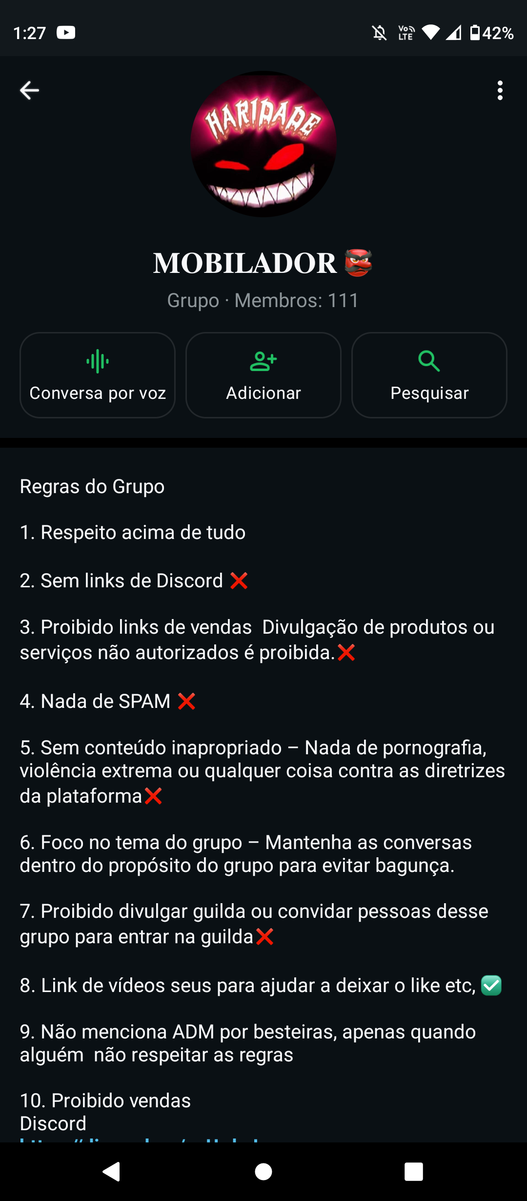 HARIDADE 👺