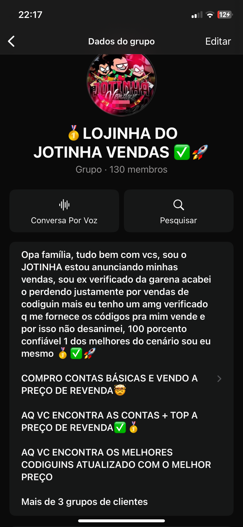 Loja Do Jotinha vendas
